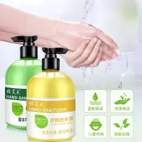 芦荟2瓶 洗手液家用保湿按压式清香型