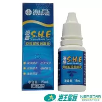 如图 海昌,隐形眼镜润滑液 海昌隐形眼镜 15ML