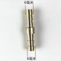 6毫米铜对接头_ 高压洗车机水管中间修复直接头 断管对接维修接头 全铜6毫米管接