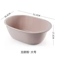 北欧粉-大号 宠物狗狗洗澡盆中大小型犬专用游泳池浴缸洗澡桶猫咪金毛狗狗浴盆