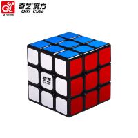 三阶黑色 奇艺二三四阶4阶魔方粽子枫叶魔方比赛专用顺滑益智魔方玩具套装