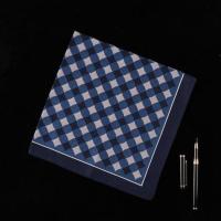 NK-1(43cm*43cm) 泽略煊煜手帕男士全棉吸汗手绢男礼物方巾擦汗环保简约结婚手帕