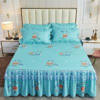 【新品】迷恋汉堡 120*200cm床裙 韩版床裙三件套床罩单件防滑公主蕾丝席梦思保护套1.2/1.5m/1.8米