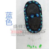 【蓝色】实心大发垫 戏剧实心大发垫籫京剧头饰攥壳青衣花旦包头假发配饰戏曲道具用品