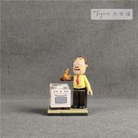 约翰逊 没有包装盒，零件齐全 [Toyest]瑞克和莫蒂场景积木 正版尾货 颗粒拼装玩偶玩具模型摆件