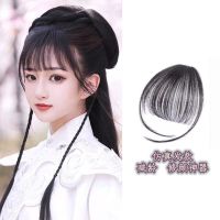 2021晴雯刘海 古装汉服假发女一体式懒人发箍发排刘海发髻套装仙女古风假发包