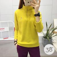 姜黄色（女） S 探拓户外秋冬男女保暖抓绒衣加厚摇粒绒防风外套双面绒冲锋衣内胆