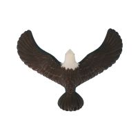 黑色 手指玩具娱乐桌面小摆件女生老鹰摆设小件平衡鹰小玩意手上平衡鸟