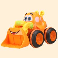 推土车/颜色随机. 宝宝惯性工程玩具车儿童双向迷你小吊车趣味挖土机模型1-3岁