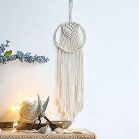 简约款20x80cm 捕梦网装饰挂饰ins风铃挂件创意手工同学生日礼物卧室房间装饰品