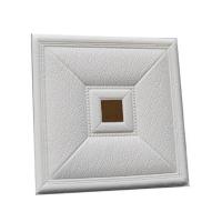 A奶白30X30厘米 床头贴仿软包影视背景3D立体墙贴欧式卧室装饰榻榻米墙围自粘靠背