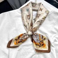 乐呵呵商行桑蚕丝经典方丝巾68*68方巾韩国百搭披肩真丝丝巾大牌