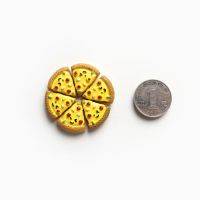 披萨块【A款小号/含6小块】 小 披萨食物冰箱贴 磁贴磁力贴 创意磁贴冰箱装饰磁贴