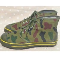 6-8迷彩色 35 四川征峰高帮迷彩解放鞋男劳保鞋胶鞋99作训鞋军训鞋黄球鞋民工