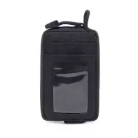 黑色 户外多用途EDC装备收纳包迷你便携日常包 装备随身卡包腰包钱包