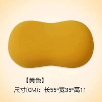 麦芽黄【35厘米*55厘米】 舒适【护颈助眠】猫肚枕 秒睡神器>猫肚皮枕护颈枕记忆棉枕躺倒岛枕学生成人枕头抱枕靠枕