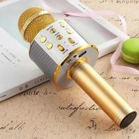 土豪金 无线话筒蓝牙麦克风手机唱吧全民k歌神器家用唱歌话筒音响一体