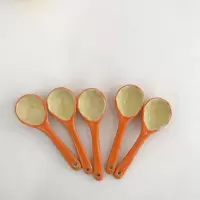 南瓜勺 小号 可爱南瓜陶瓷杯带盖马克杯甜品燕麦杯麦片杯创意家用杯水杯咖啡杯