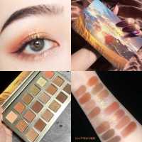 1#芦苇冰川 NOVO芦苇冰川眼影ins超火学生平价防水珠光南瓜大地色眼影盘5326