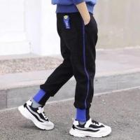 红色笑脸长裤 110 建议身高1米左右 hoo断码童装男童春秋牛仔裤儿童中大童冬季加厚保暖直筒长裤裤