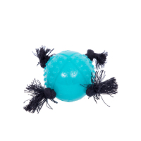 磨牙四脚绳球玩具 狗狗玩具大狗金毛磨牙耐咬独处吸盘拔河球咬绳幼犬宠物自己玩用品