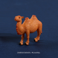 1只骆驼 仿真静态动物骆驼微缩迷你模型微景观沙盘桌面摆件卡通公仔小玩具