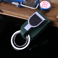 穿皮带-金属单扣-磨砂青 JOBON皮带钥匙扣男士腰挂穿皮带金属钥匙圈单扣双环 简约实用挂件
