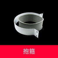 抱箍 燃气壁挂炉烟管100*60 铸铝弯头排烟管道双层博世烟囱登高节烟筒