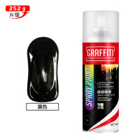 黑色 水性漆油漆金属防锈漆自喷钢铁防水黑色栏杆防盗门家用免除锈喷漆