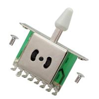 ST/SQ/TL三档开关(塑料白帽) 电吉他开关ST/SQ/TL三档五档音色转换档位器LP3挡5挡切换拨档开关