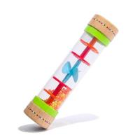 旋转雨声筒 奥尔夫雨声器雨声筒模拟器玩具婴儿童手摇铃沙锤打击乐器音乐教具