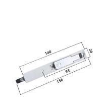 常规款 断桥铝门窗暗插销铝塑门上下插销欧槽门暗锁 隔热插销