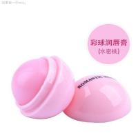 1个装[水蜜桃] 唇部打底遮唇色1/3/6个装球形型润唇膏不掉色无色滋润护唇防起皮