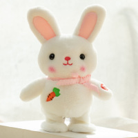 2021小兔子 礼盒普通版 儿童毛绒电动玩具兔子会唱歌学说话走路小熊公仔男女宝宝生日礼物