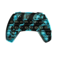 手柄黑色 宝宝彩虹按按乐益智灭鼠先锋儿童硅胶手指