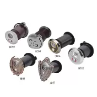 金杯带门铃门厚60-90mm √猫眼门镜门铃一体35管径加长防盗门猫眼带门铃高清通用二合一,