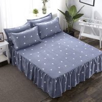 爱巢 120x200cm 床罩床裙式床套单件席梦思床垫罩保护套防尘罩1.5m1.8米床单床笠