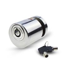 合金钢碟刹锁 银色 碟刹锁自行车刹车盘锁摩托车防盗锁电动车碟片锁电瓶车山地单车锁