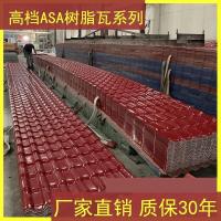 树脂瓦片屋顶加厚隔热建筑雨棚仿古琉璃瓦塑料彩钢屋面瓦厂家直销