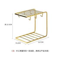 U型金架 欧式创意咖啡杯女精致陶瓷小轻奢华现代可爱少女宫廷风镜面倒影