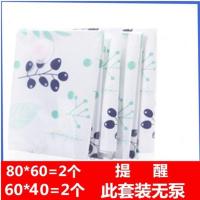 2中2小无泵 大号(100*70cm) 抽真空压缩袋电泵大号棉被子羽绒服防潮防霉衣服收纳袋家用真空袋