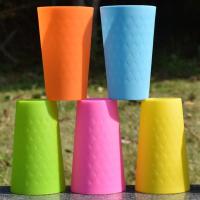 桔色 (20个) 加厚塑料杯 杯子歌 杯子舞 CUPS 表演道具杯 (3D磨砂质感)(20个)