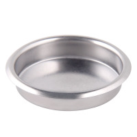 盲碗 58mm 半自动咖啡机粉碗单杯份/双杯份盲碗58mm手柄通用配件过滤网51mm