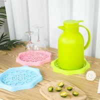 随即色 水壶垫托盘多功能暖壶垫暖瓶底座垫防水开水瓶热水壶垫防沥水防漏