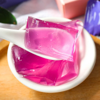 烟酰胺胶原蛋白肽酵素果冻益生元蓝莓味水果果冻即食果味凝胶养生