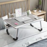 护手包边+台灯风扇+USB[灰色] 折叠调节升降床上小桌子学生小型书桌学习桌卧室宿舍电脑桌折叠桌