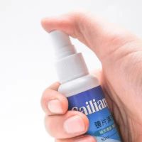 一瓶送一片眼镜布(颜色随机) 眼镜清洗液水洗镜头眼睛镜片手机屏幕清洁剂喷雾护理液送高档镜布