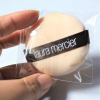 1片(独立袋装) 5片盒装罗拉散粉蜜粉干粉圆形粉扑影楼化妆装婴儿爽身粉粉扑6cm