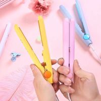 裸机无印花颜色随机发 单品 迷你小夹板空气刘海内扣卷发棒直卷两用直发器不伤发小型烫发神器