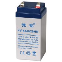 豫铭4V4灰[卖完恢复原价]无赠品 电子秤电池专用4v4ah5ah台秤电子称电池通用免维护蓄电池秤4v电瓶